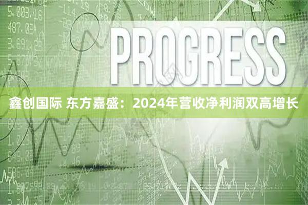 鑫创国际 东方嘉盛：2024年营收净利润双高增长